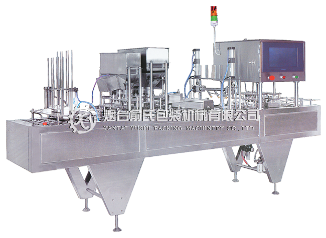 氣動塑杯充填封口機
